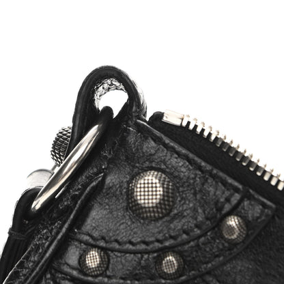 Balenciaga Agneau Arena Le Cagole Shoulder Bag XS Black 14 of 15