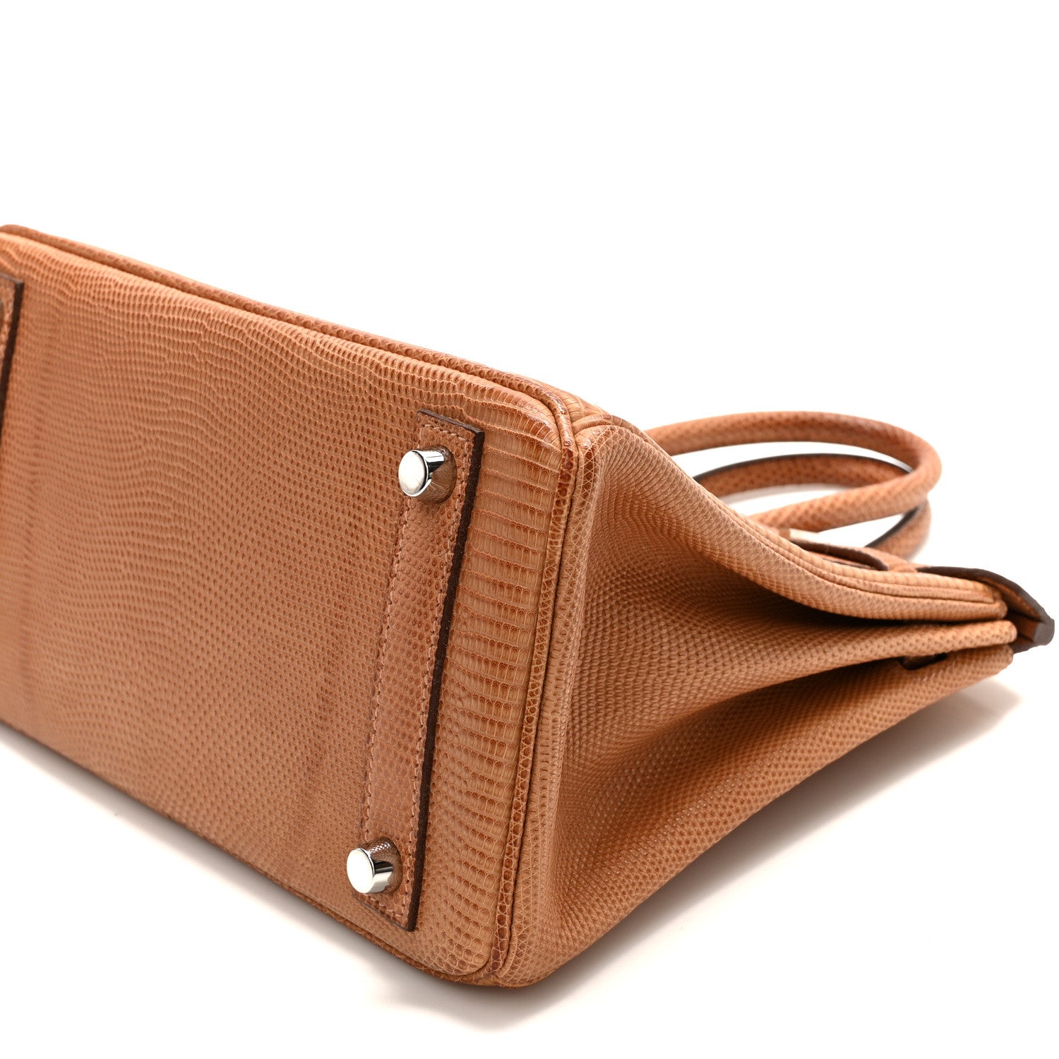 Hermes Lizard Birkin 25 Naturel 10 of 10