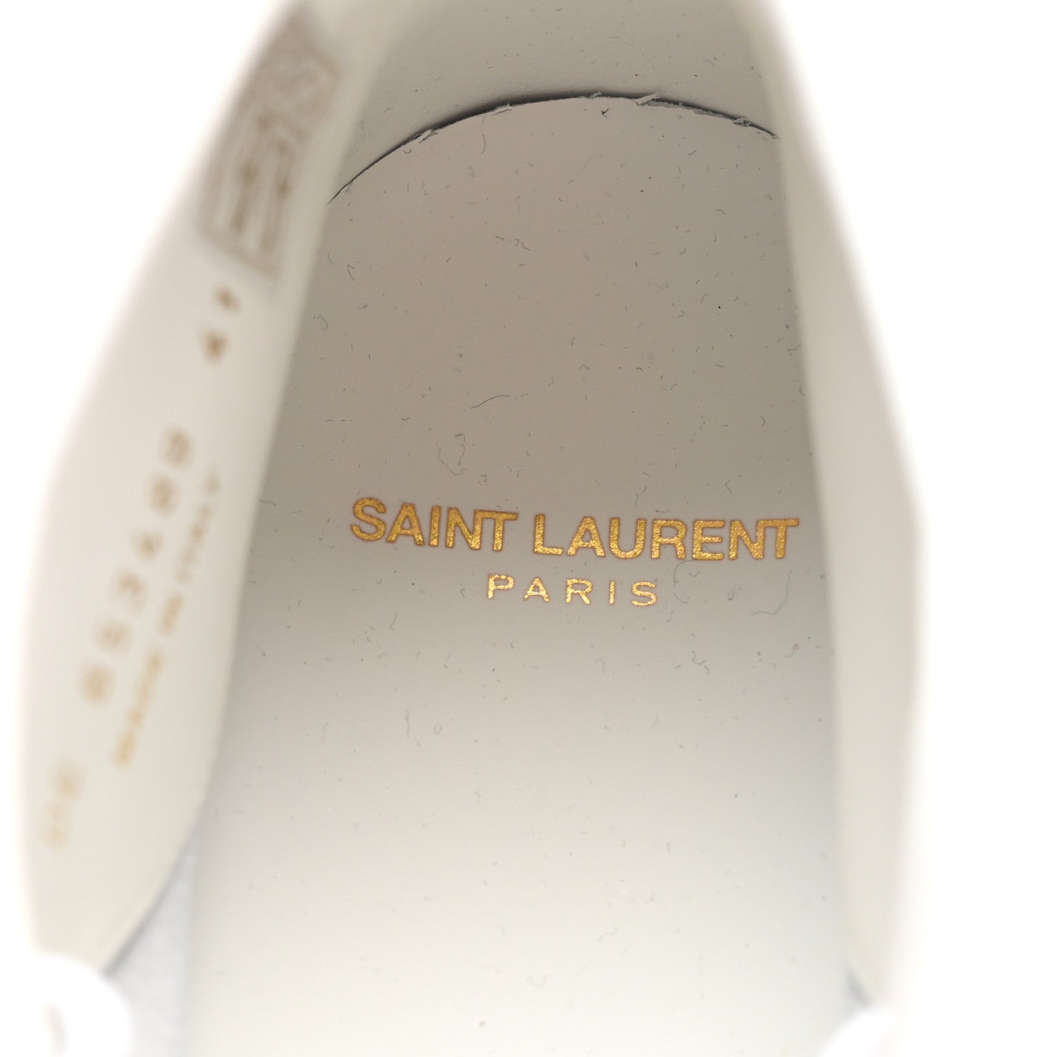 Saint Laurent Calfskin Womens Court Classic SL/39 Mid Top Sneakers Blanc Bebe 41 Blanc Bebe Rose 7 of 8