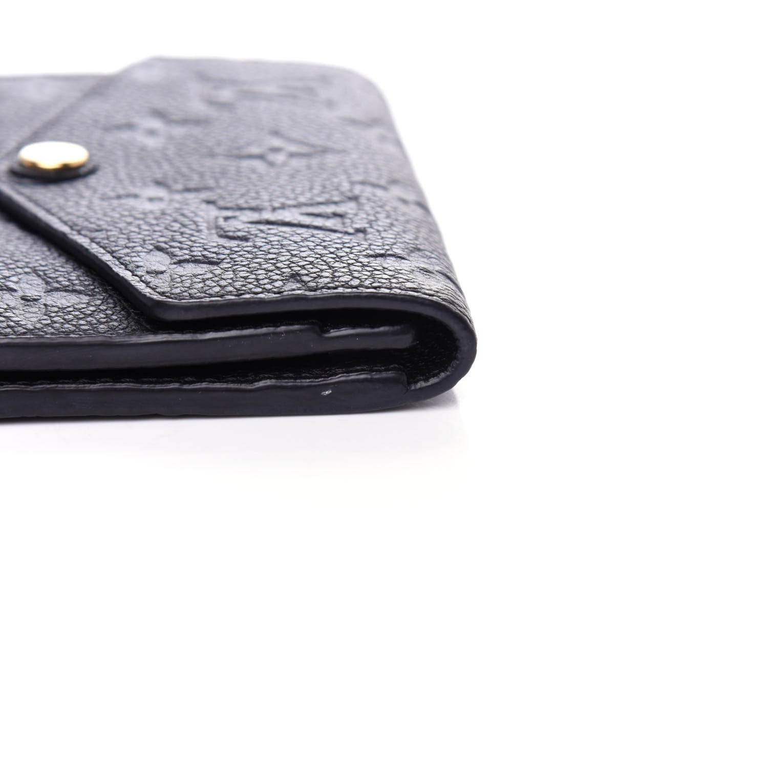 Louis Vuitton Empreinte Compact Curieuse Wallet Black 8 of 8