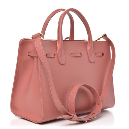 Mansur Gavriel Calfskin Mini Sun Bag Blush 4 of 12