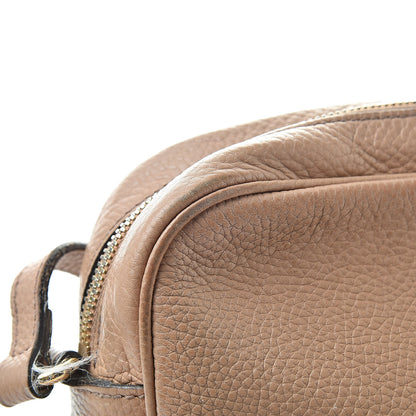 Gucci Pebbled Calfskin Small Soho Disco Bag Rose Beige 17 of 23