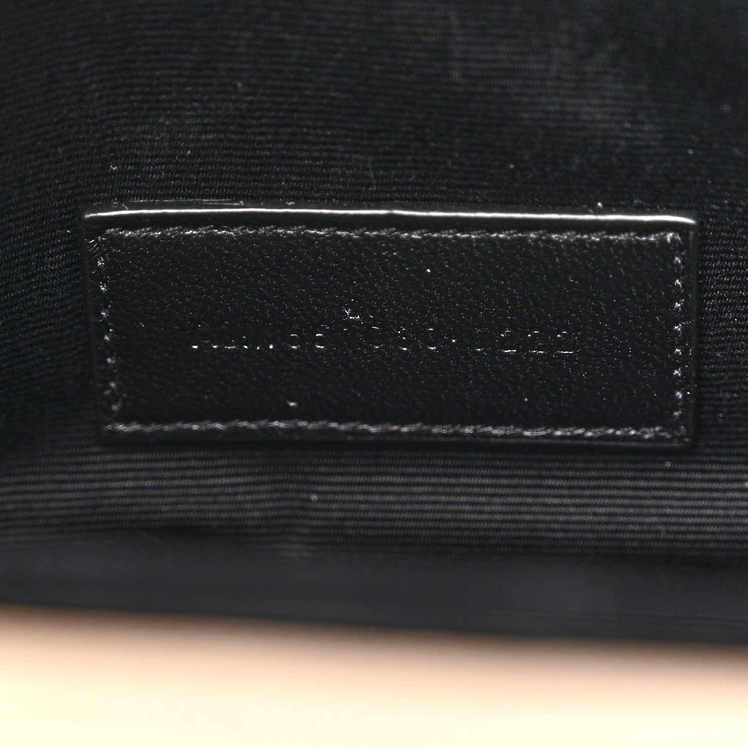 Saint Laurent Grain De Poudre Textured Mixed Matelasse Triquilt Monogram Clutch Dark Beige 7 of 10