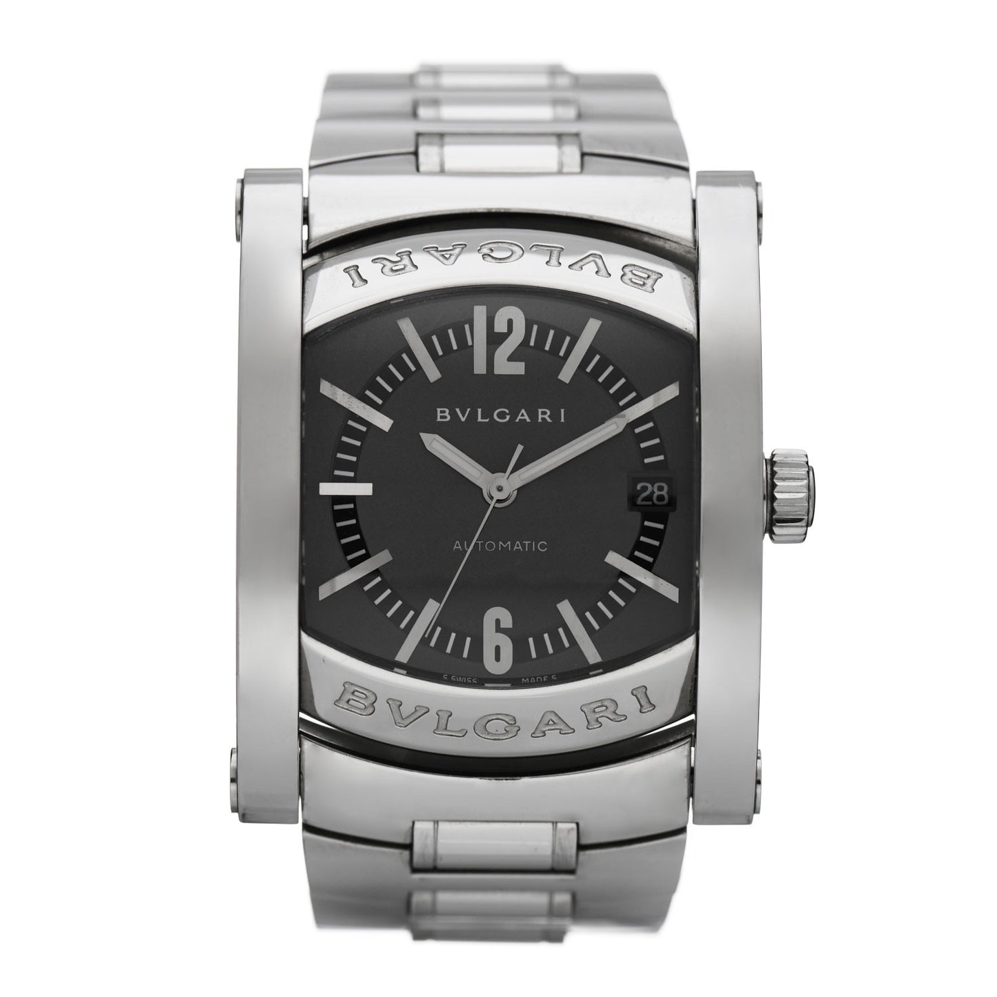 Stainless Steel 35mm Assioma Automatic Watch Black