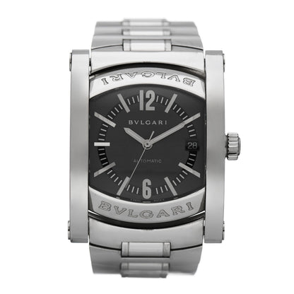 Bulgari Stainless Steel 35mm Assioma Automatic Watch Black 1 of 4