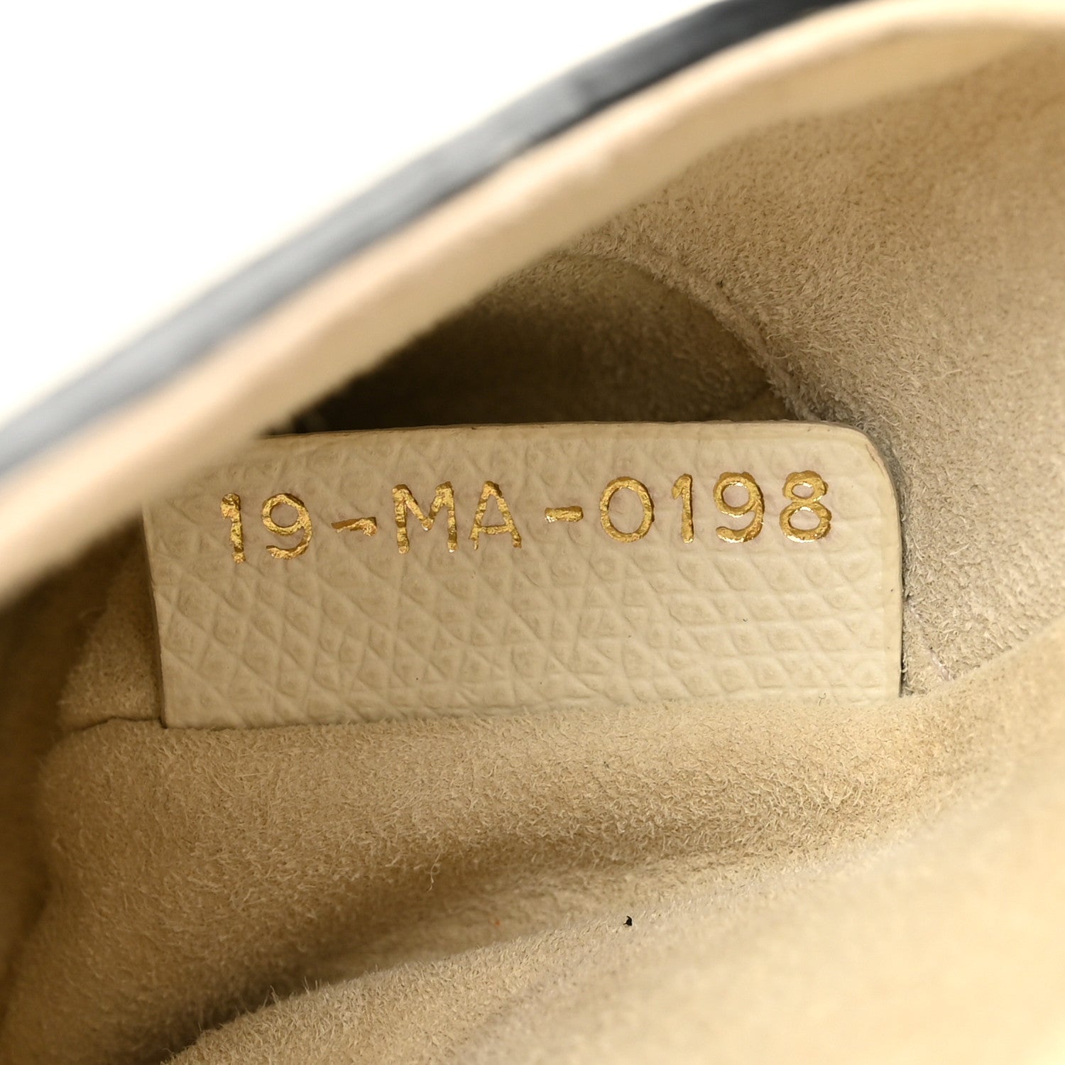 Christian Dior Grained Calfskin Mini Saddle Bag White 7 of 11