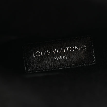 Louis Vuitton Suede Calfskin Shearling Snowdrop Flat Ankle Boot 38 Black 6 of 11