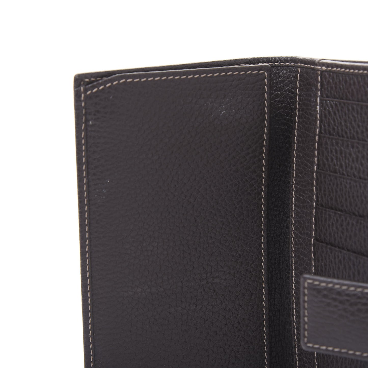 Crystal Monogram Continental Wallet Brown