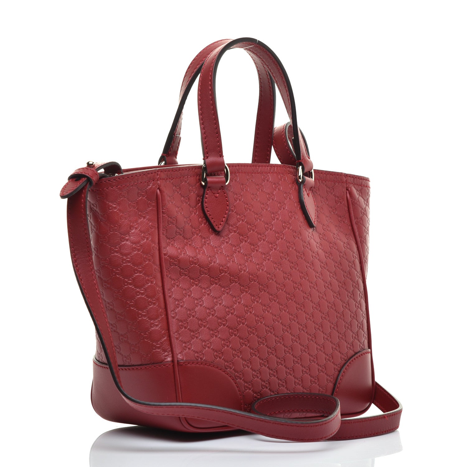 Gucci Microguccissima Small Bree Tote Red 3 of 9
