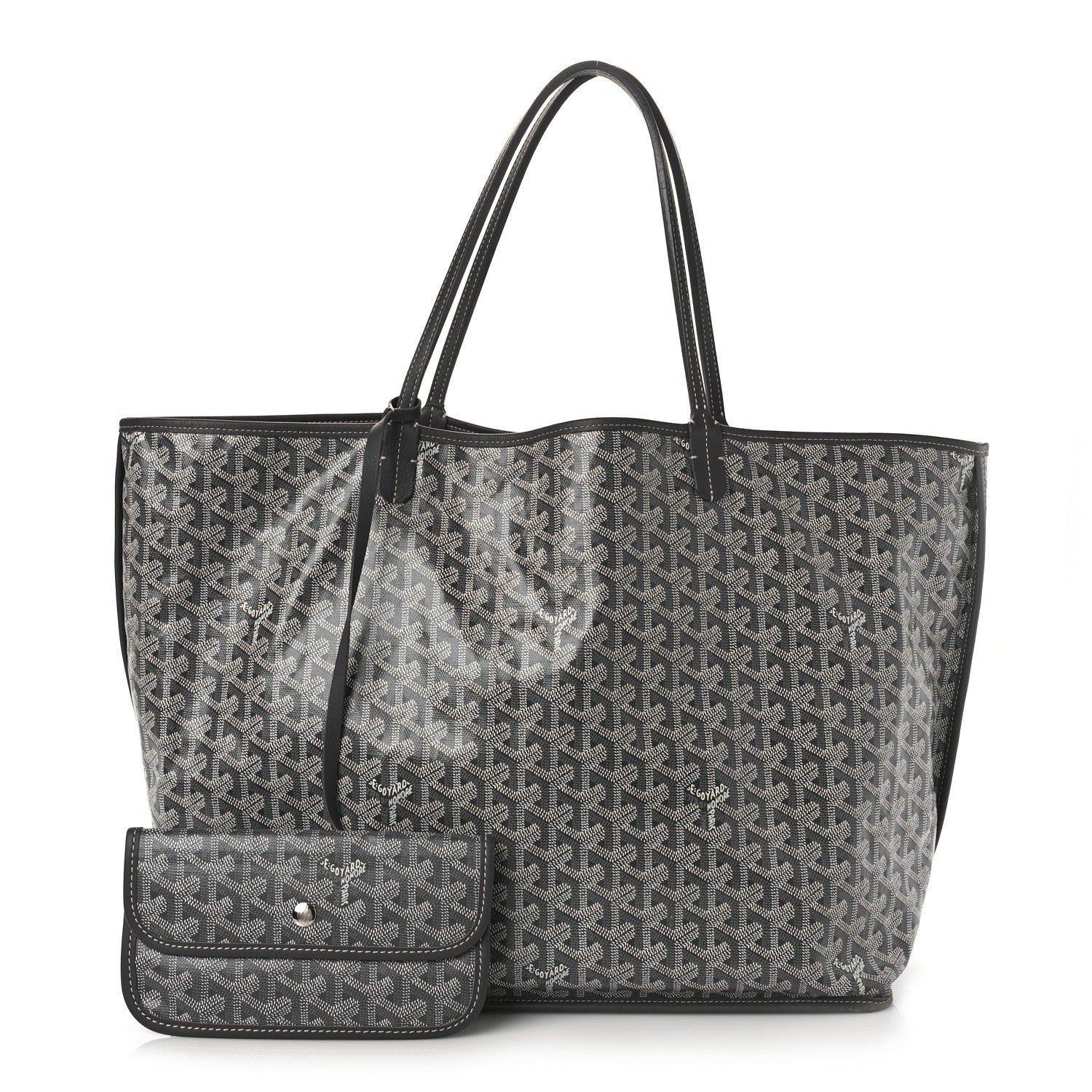 Goyard Goyardine Reversible Anjou GM Grey 1 of 15
