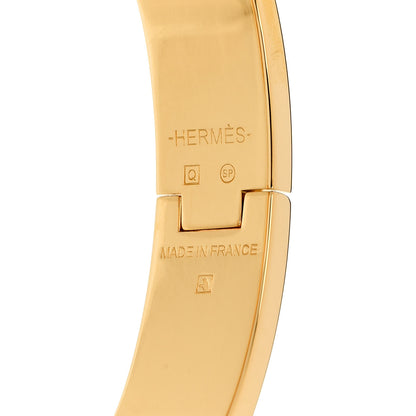 Hermes Enamel Narrow Clic Clac H Bracelet PM Rouge 4 of 5