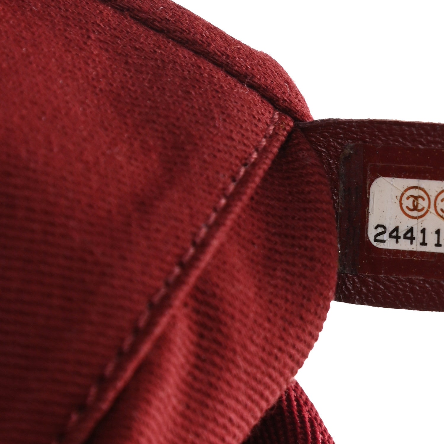 Chanel Canvas Mini Deauville Tote Red 7 of 17