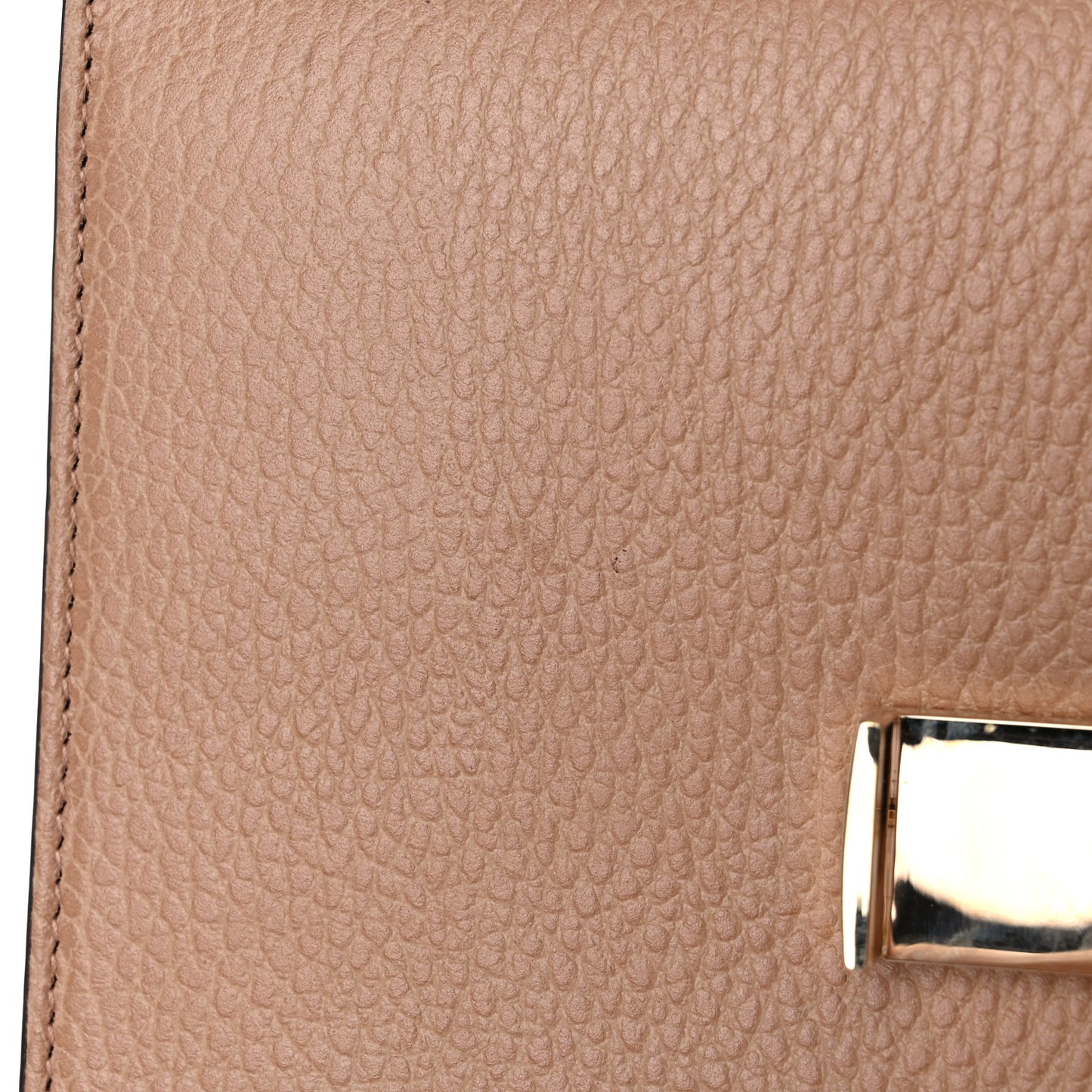 Dollar Calfskin Small Interlocking G Shoulder Bag Camelia
