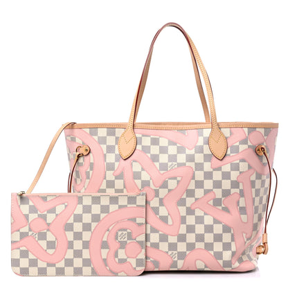 Louis Vuitton Damier Azur Tahitienne Neverfull MM 1 of 13