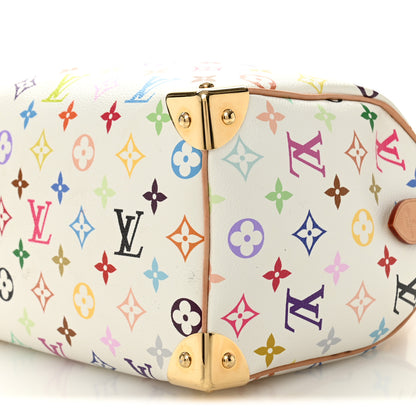 Louis Vuitton LV X TM Monogram Multicolor Speedy Bandouliere 25 White 9 of 13