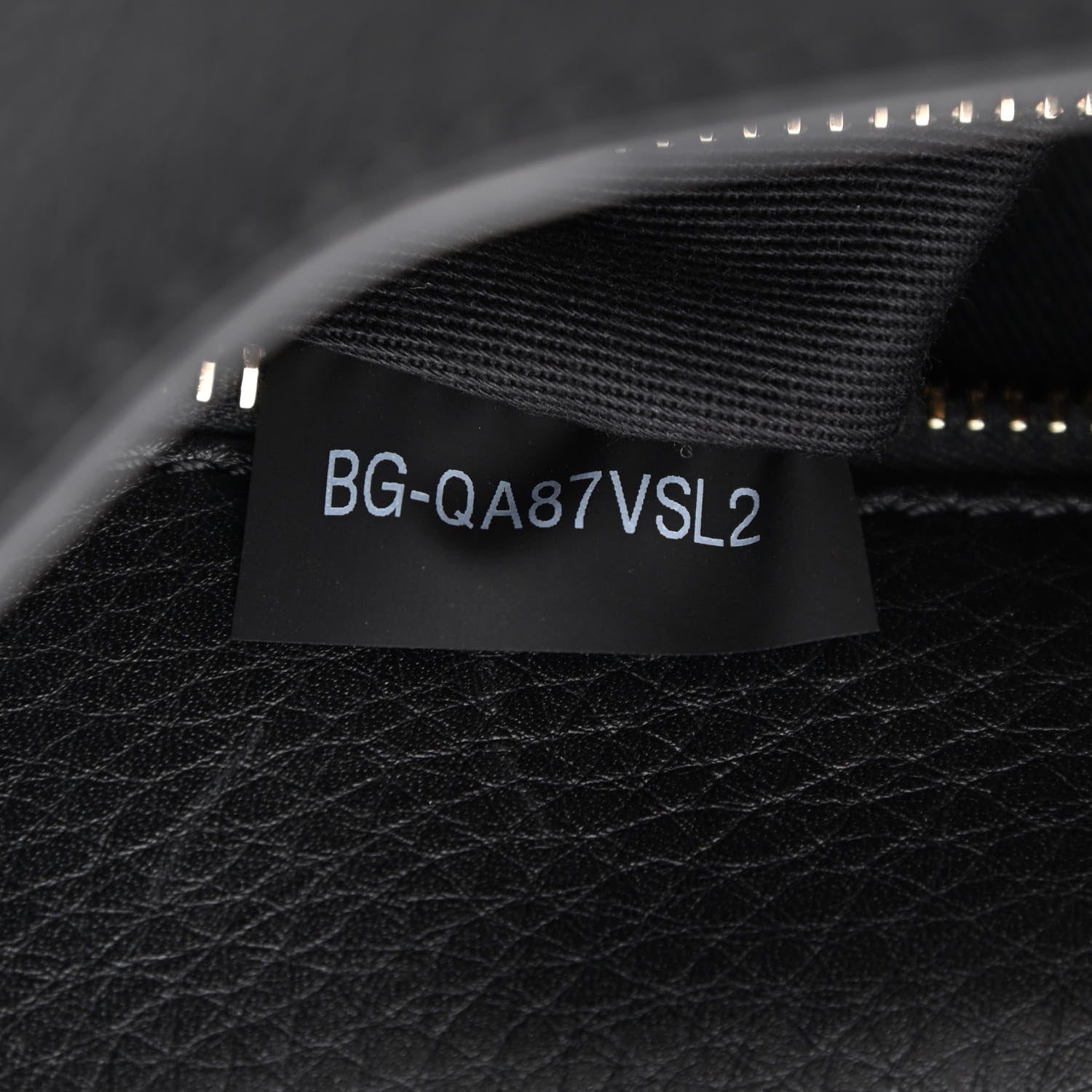 Valentino Garavani Grained Calfskin Rockstud Saddle Bag Black 7 of 11