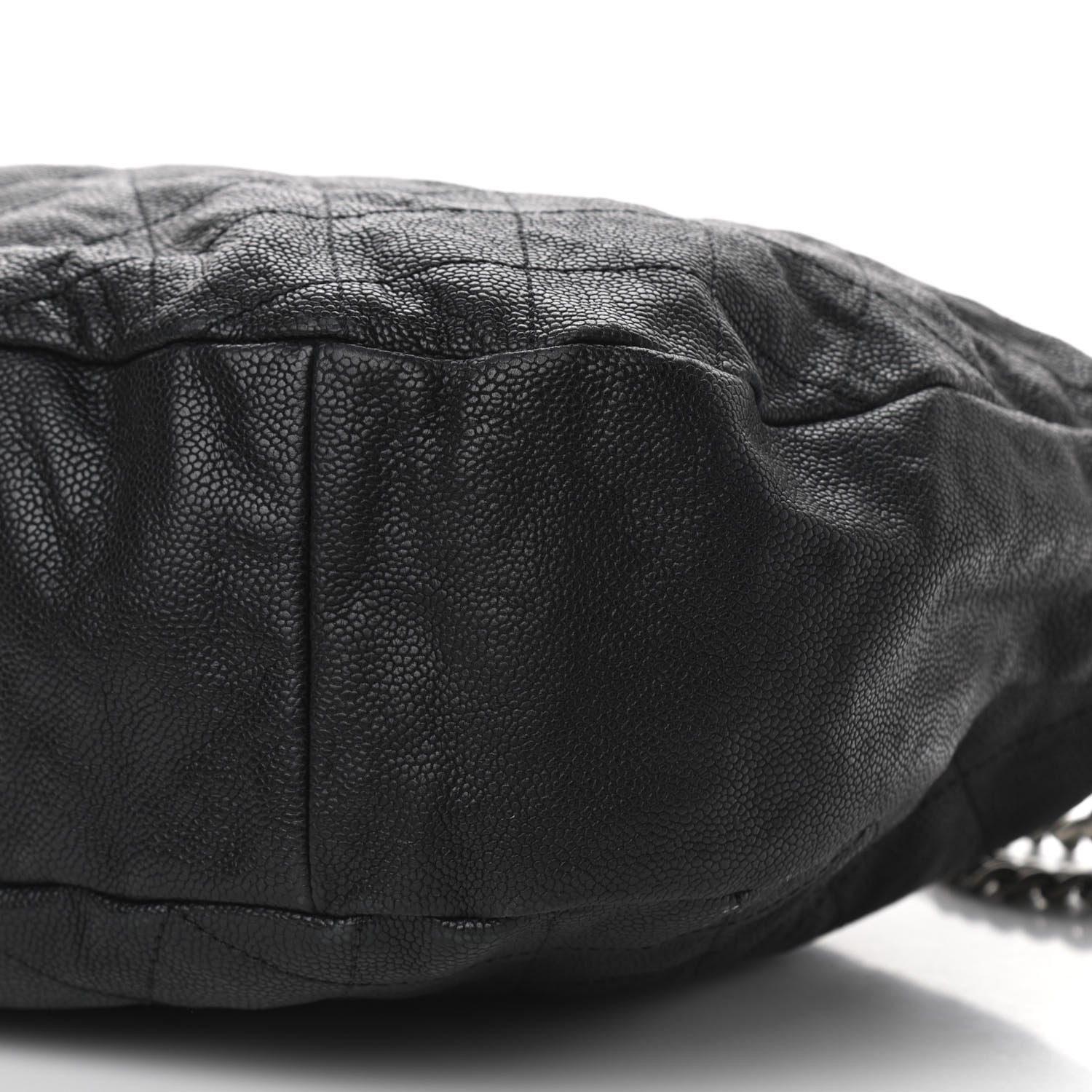 Chanel Caviar Quilted Simply CC Hobo Black 9 of 10