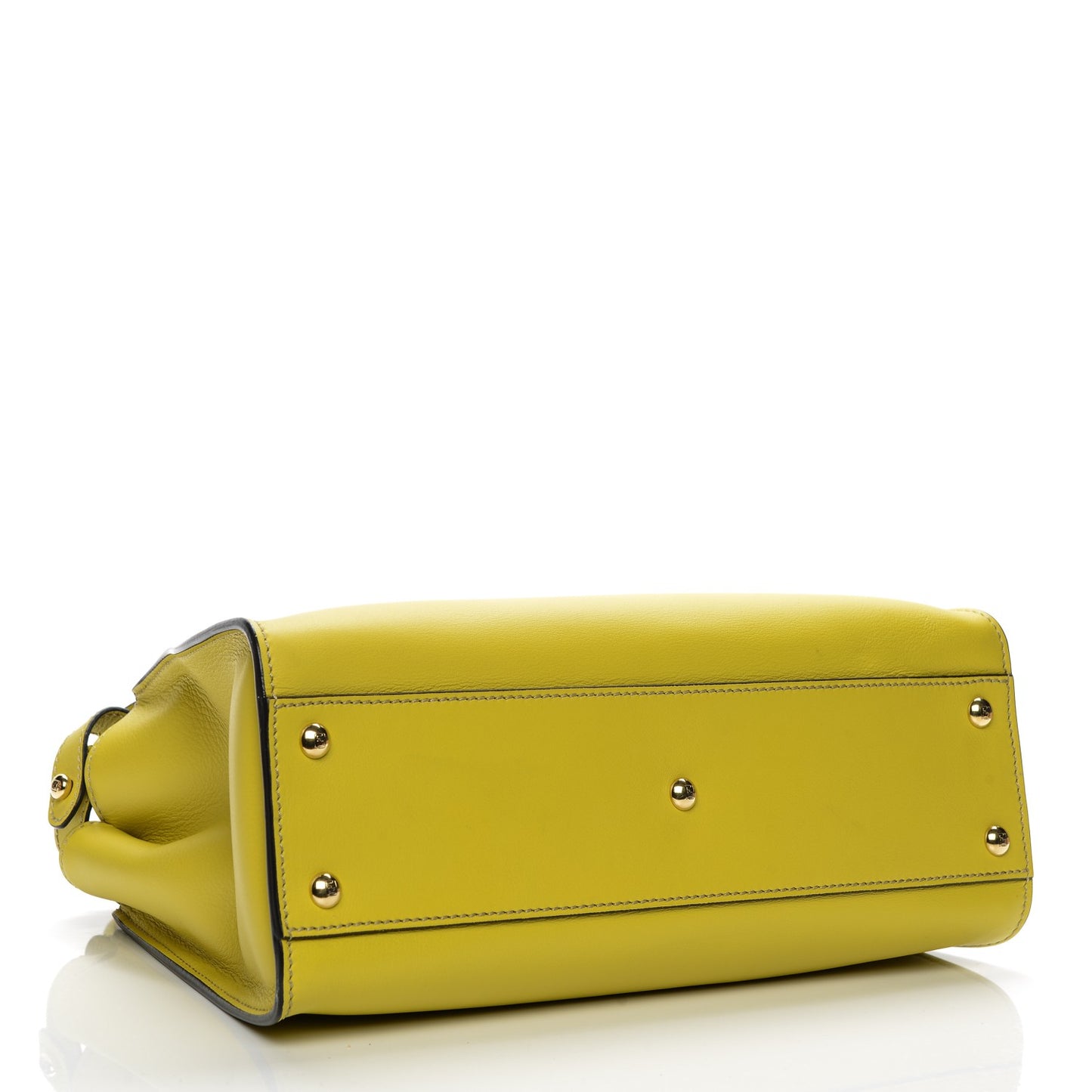 Vitello Seta Medium Peekaboo Iconic Satchel Cedro