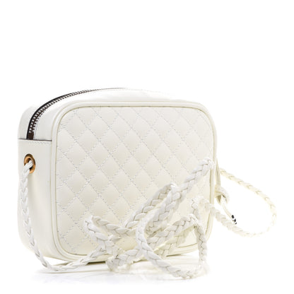 Gucci Calfskin Web Trapuntata Mini Shoulder Bag Off White 2 of 10