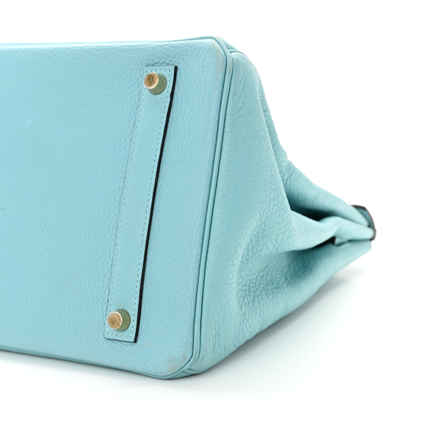Taurillon Clemence BIRKIN 35  Bleu Atoll