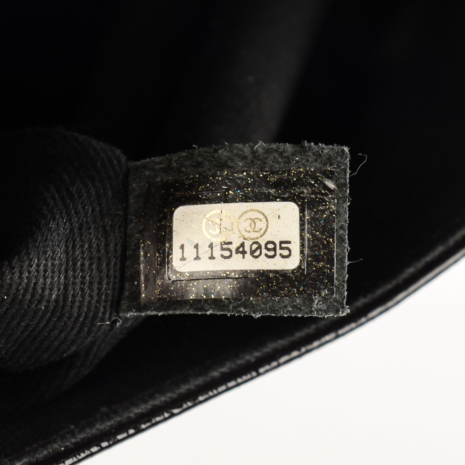 Chanel Distressed Patent Calfskin Small Frame Single Flap Black 9 of 9