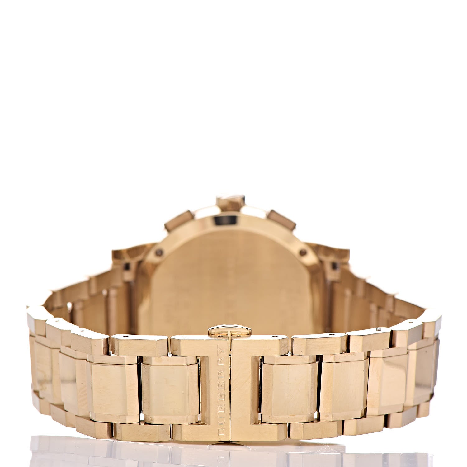 Burberry Stainless Steel 38mm The City Chronograph Quartz Watch Gold BU9753 4 of 7