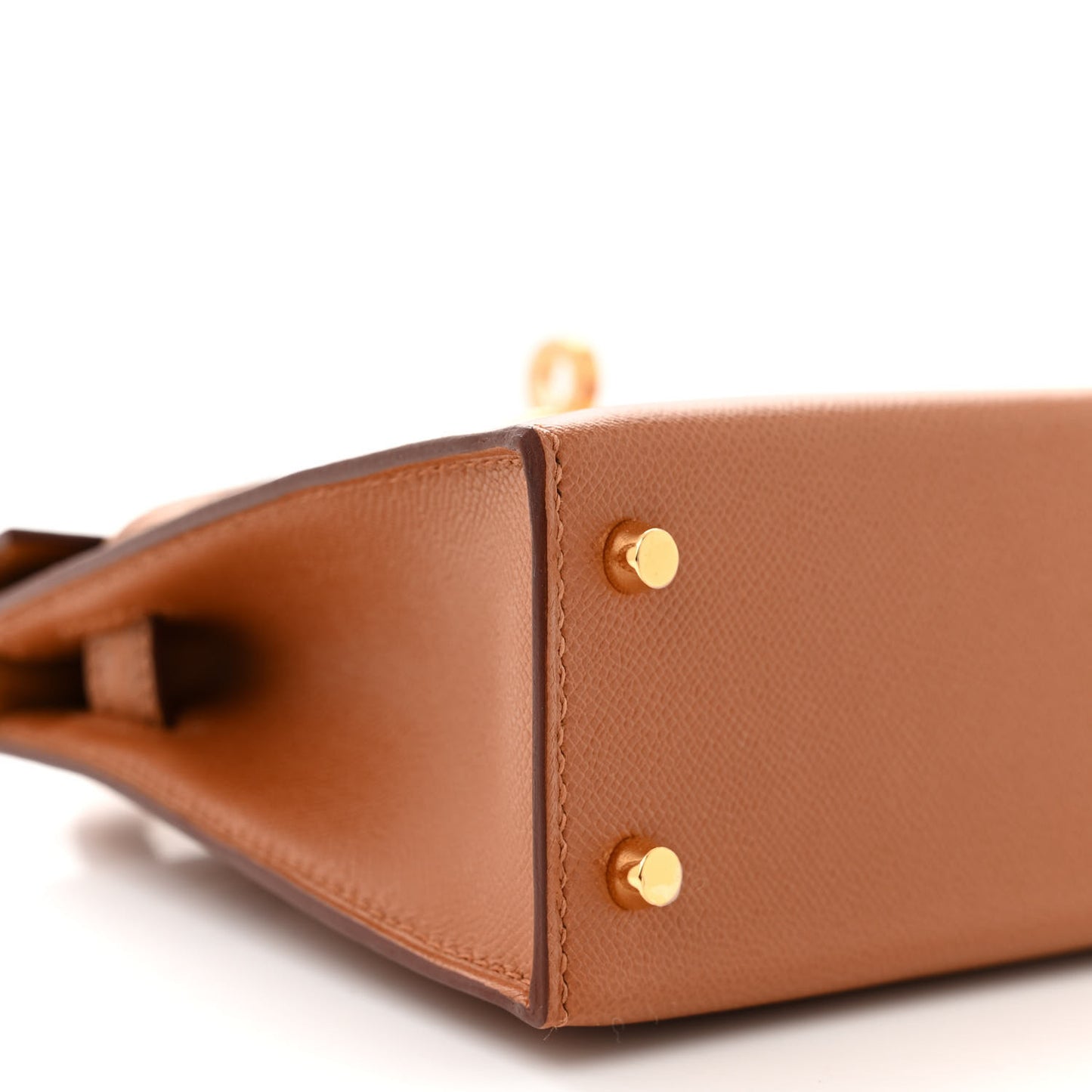 Madame Calfskin Matte Alligator Mini Kelly Sellier Touch 20 Gold