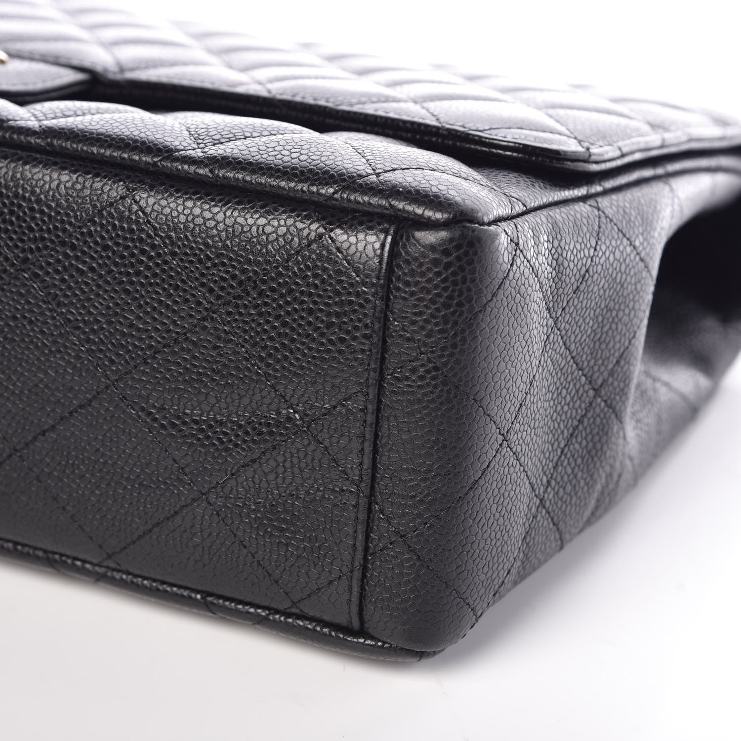 Chanel Caviar Quilted Maxi Single Flap Black 6 of 10
