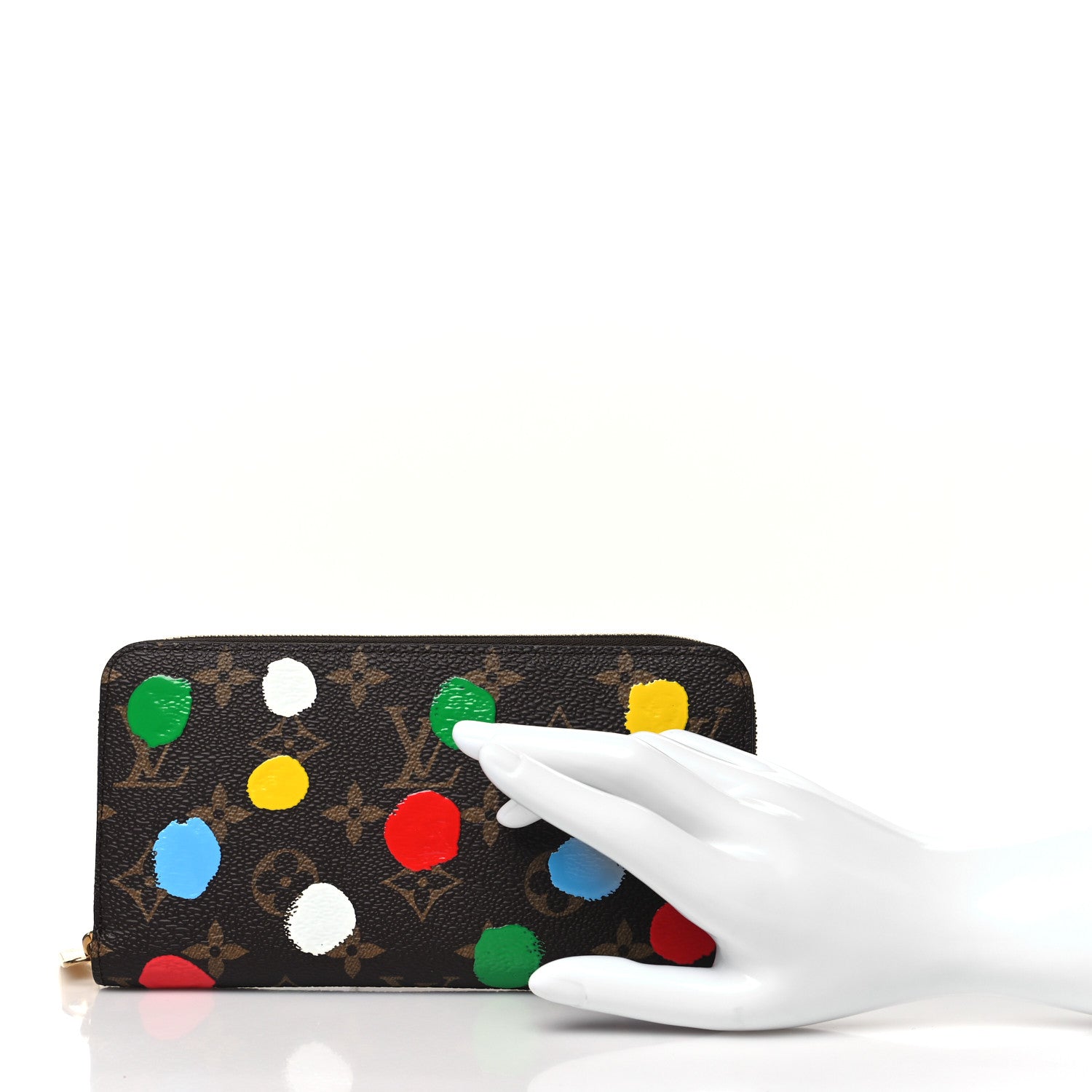 Louis Vuitton LV X YK Monogram Zippy Wallet 2 of 8