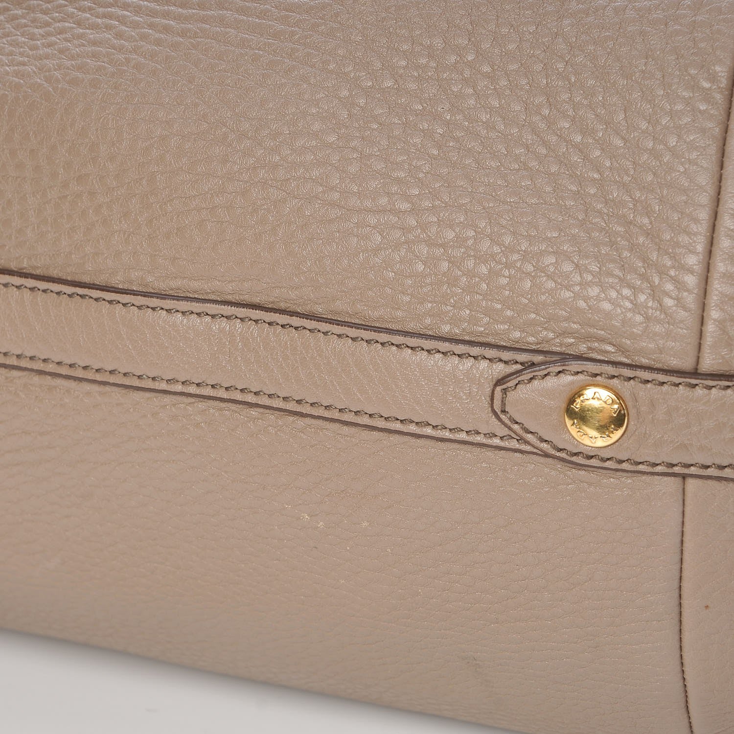 Prada Vitello Daino Hobo Visone 9 of 10