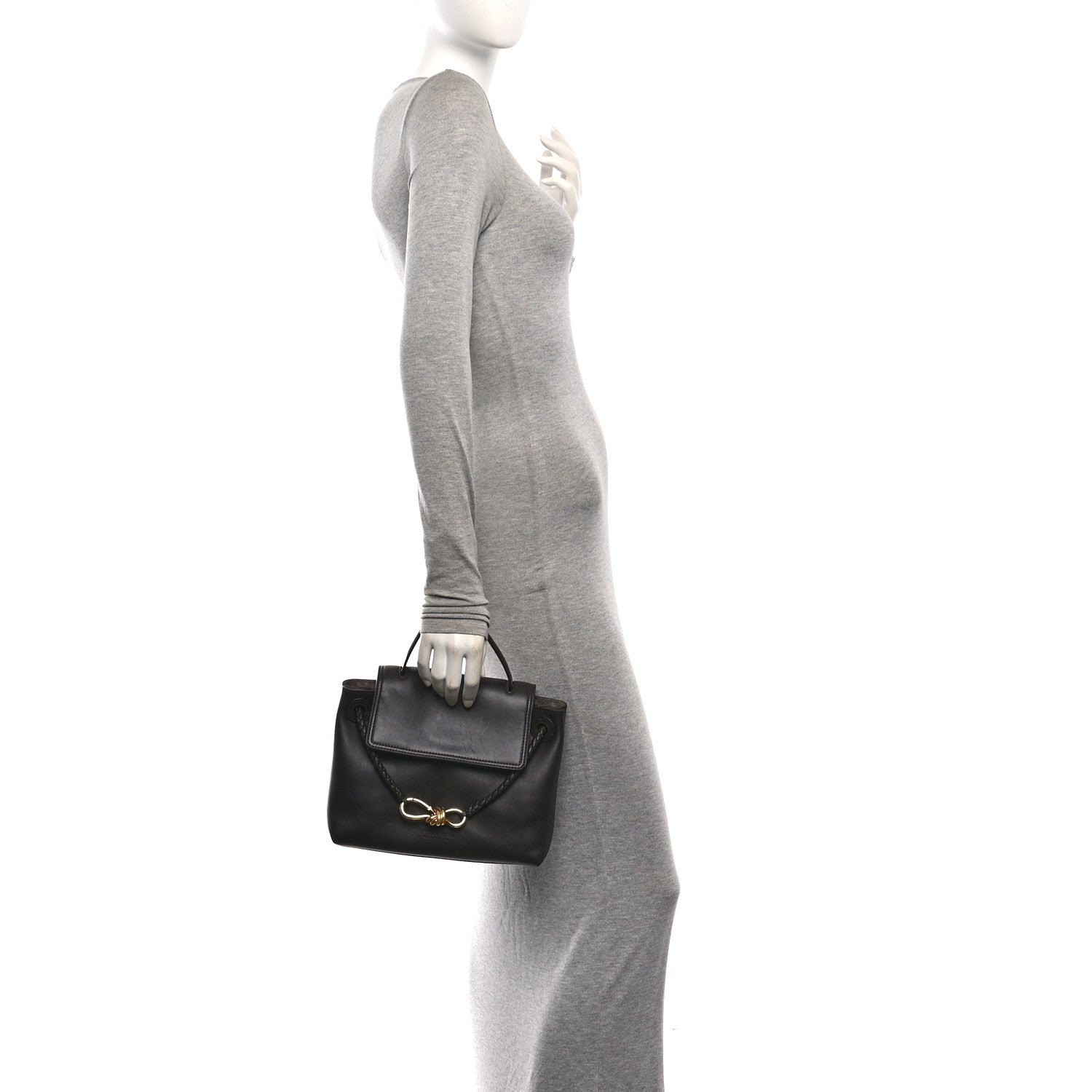 Bottega Veneta Silky Calfskin Small Ciao Ciao Fondant 2 of 10