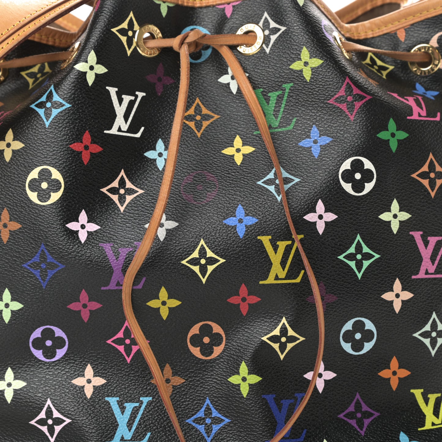 Monogram Multicolor Petit Noe Black