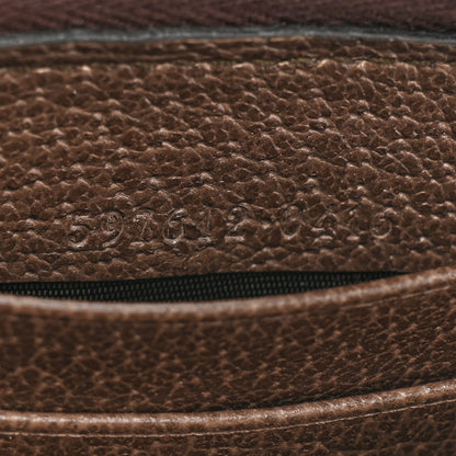 Gucci GG Supreme Monogram Web Ophidia Zip Around Wallet Brown 10 of 14