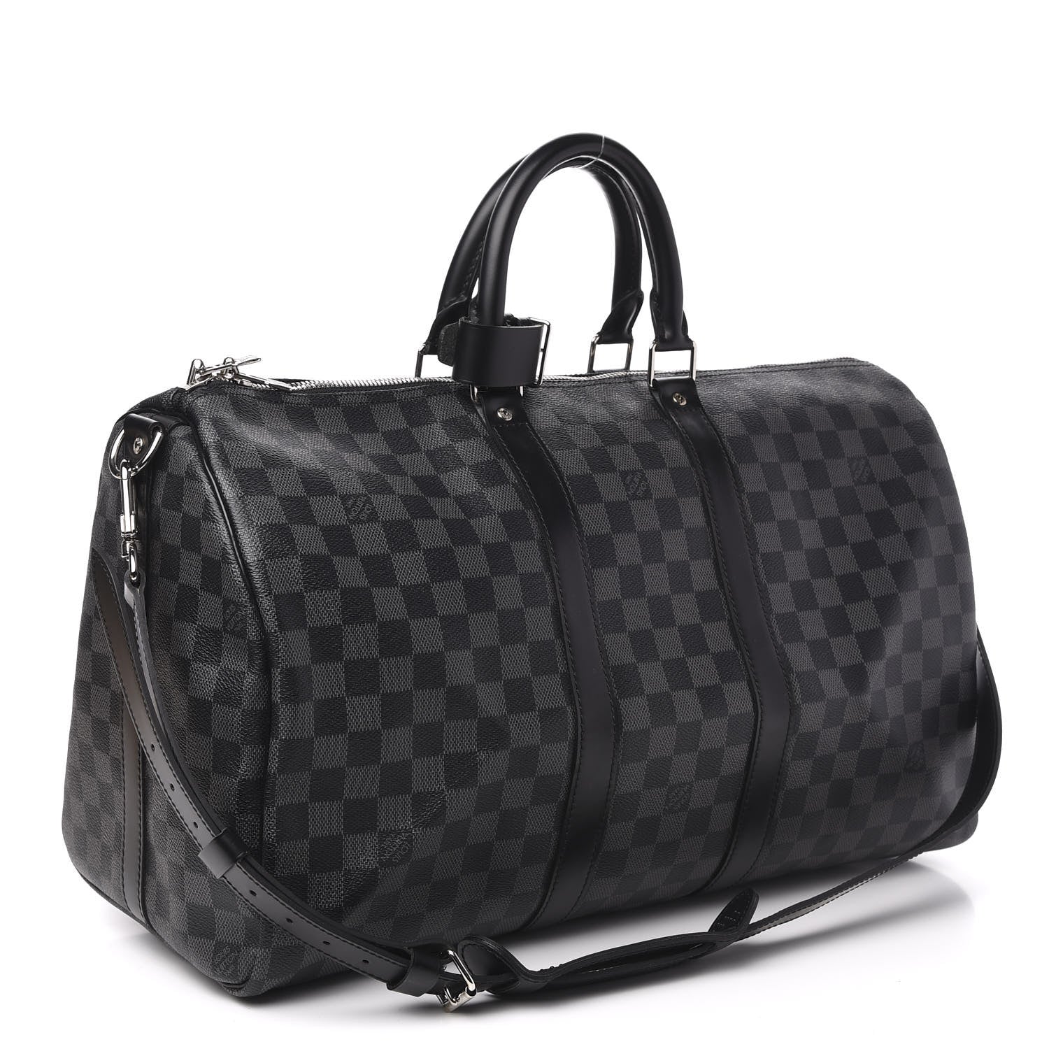 Louis Vuitton Damier Graphite Keepall Bandouliere 45 2 of 9