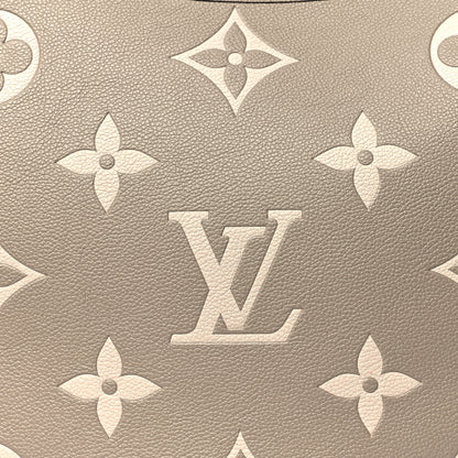 Louis Vuitton Empreinte Monogram Giant Loop Hobo Dove Gray Cream 8 of 10