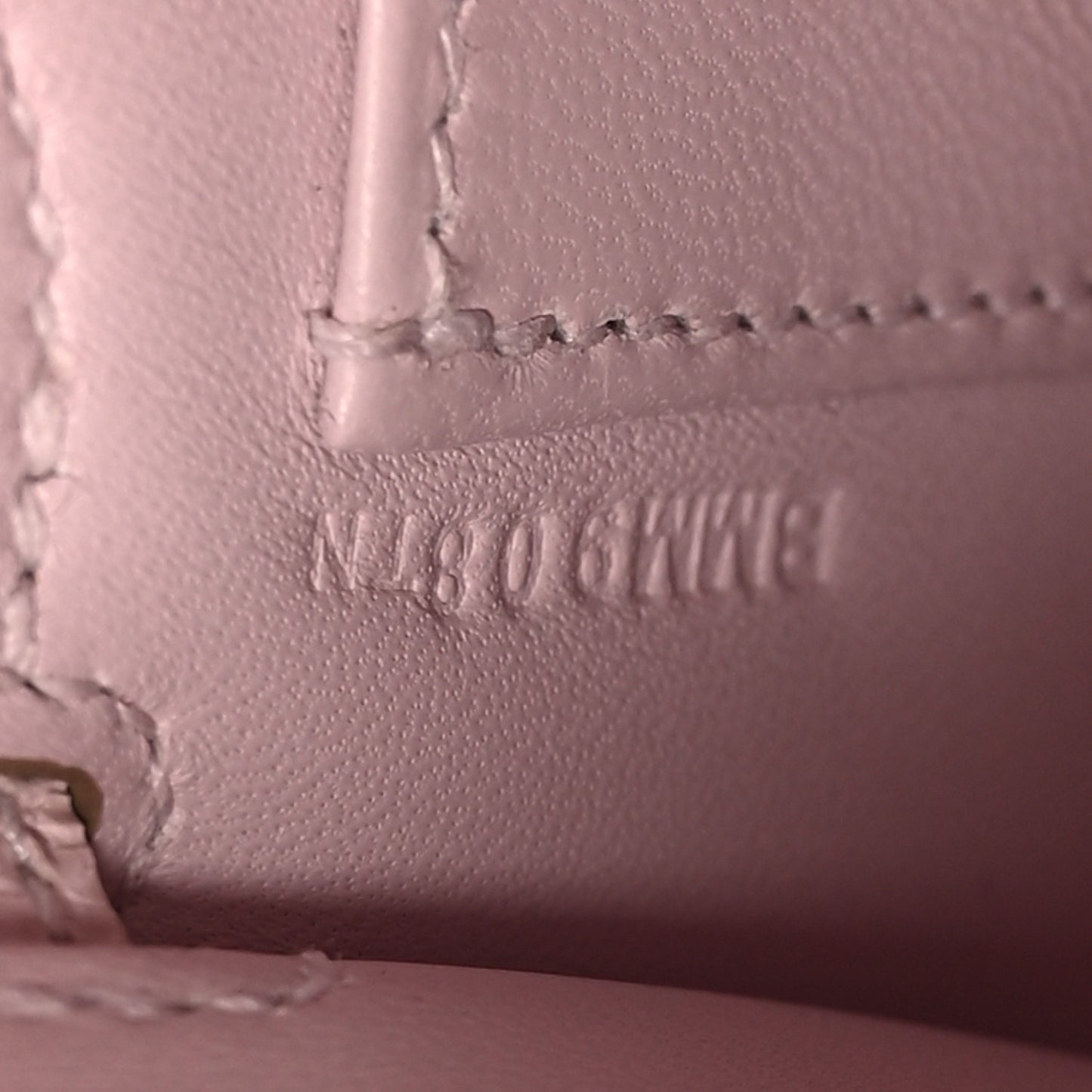 Epsom Mini Kelly Sellier 20 Mauve Pale