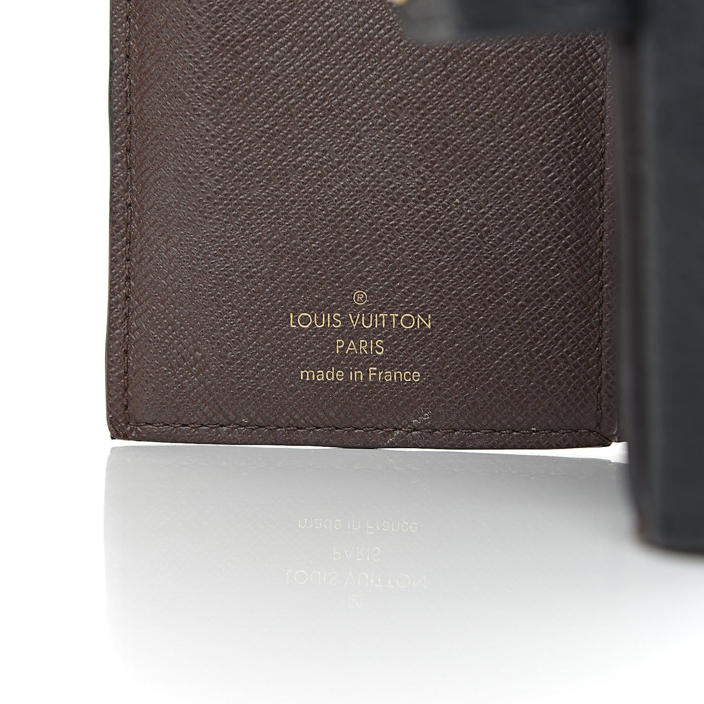 Damier Ebene Normandy Compact Wallet Black