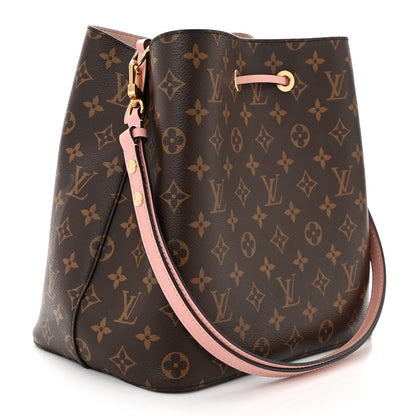 Louis Vuitton Monogram Neonoe MM Rose Poudre 3 of 10