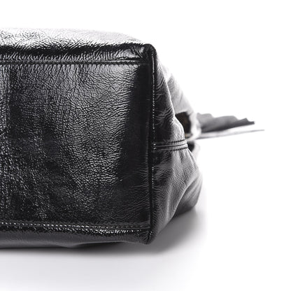 Gucci Patent Medium Soho Chain Shoulder Bag Black 8 of 9