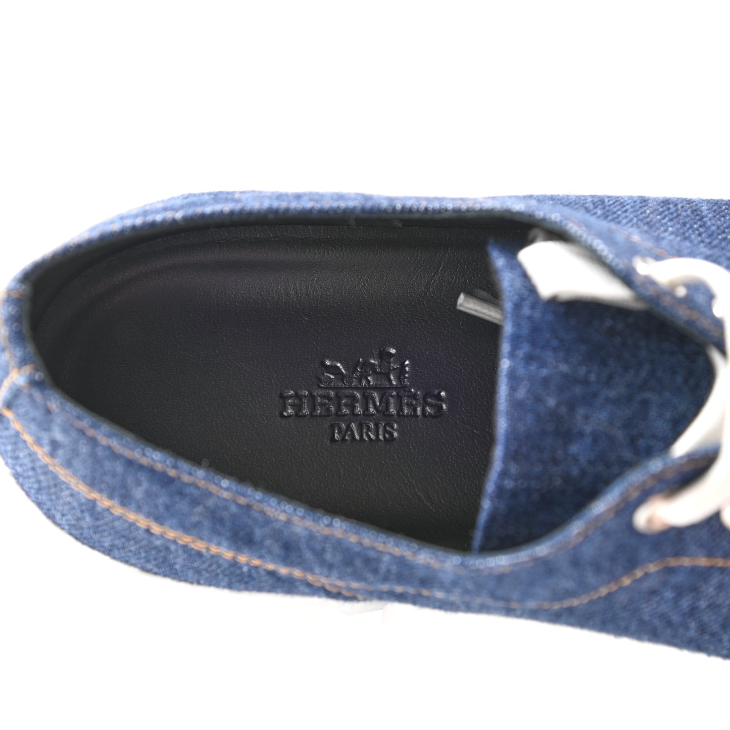 Denim Cross Sneakers 39 Bleu