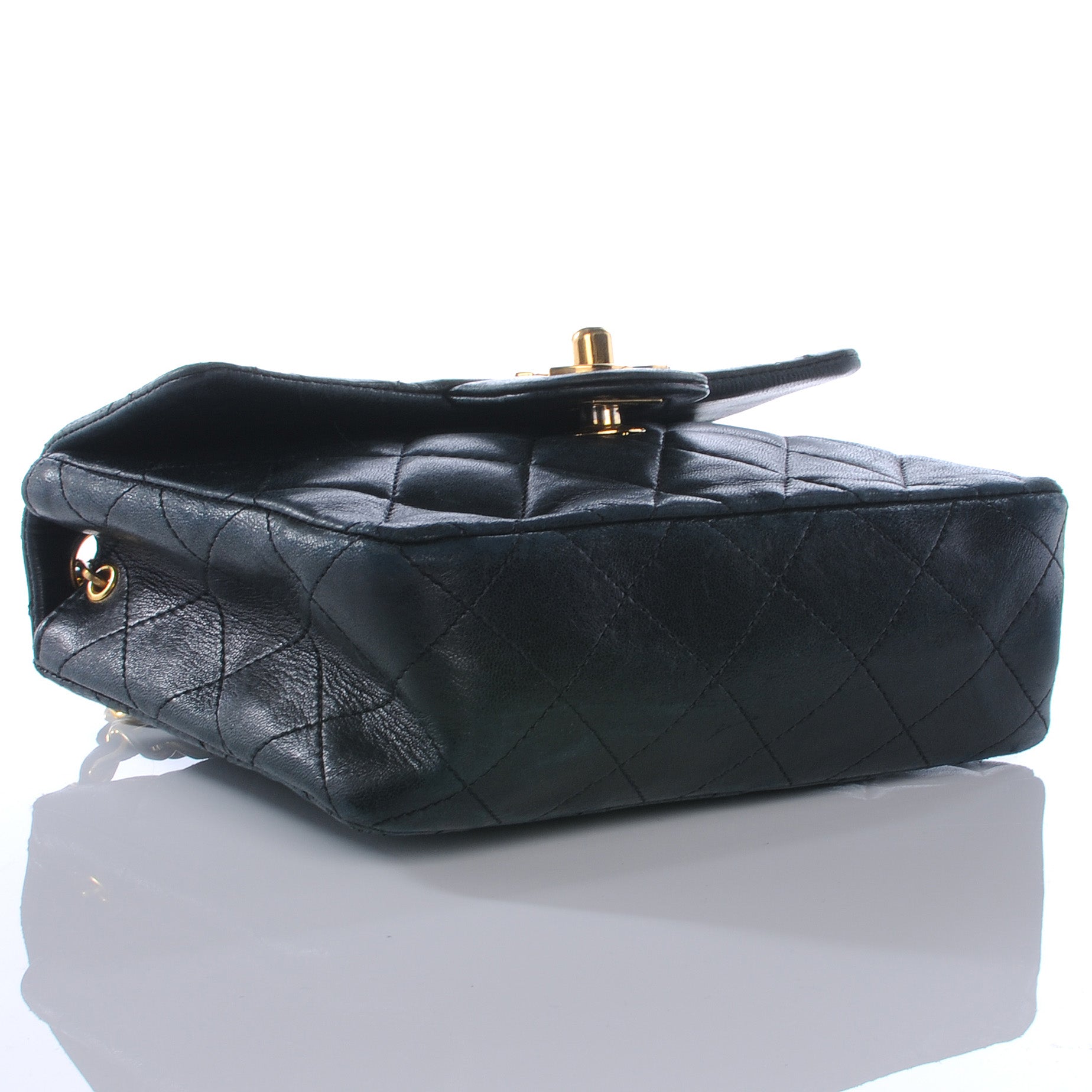 Chanel Lambskin Mini Flap Navy 4 of 8
