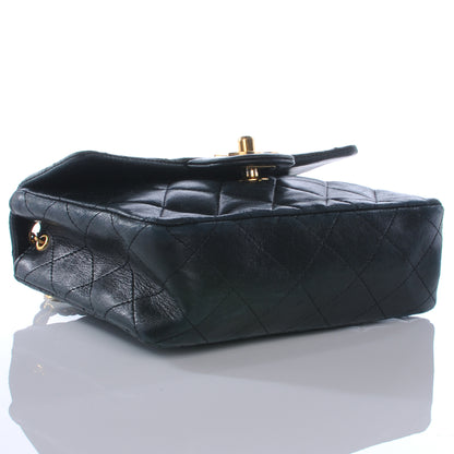 Chanel Lambskin Mini Flap Navy 4 of 8