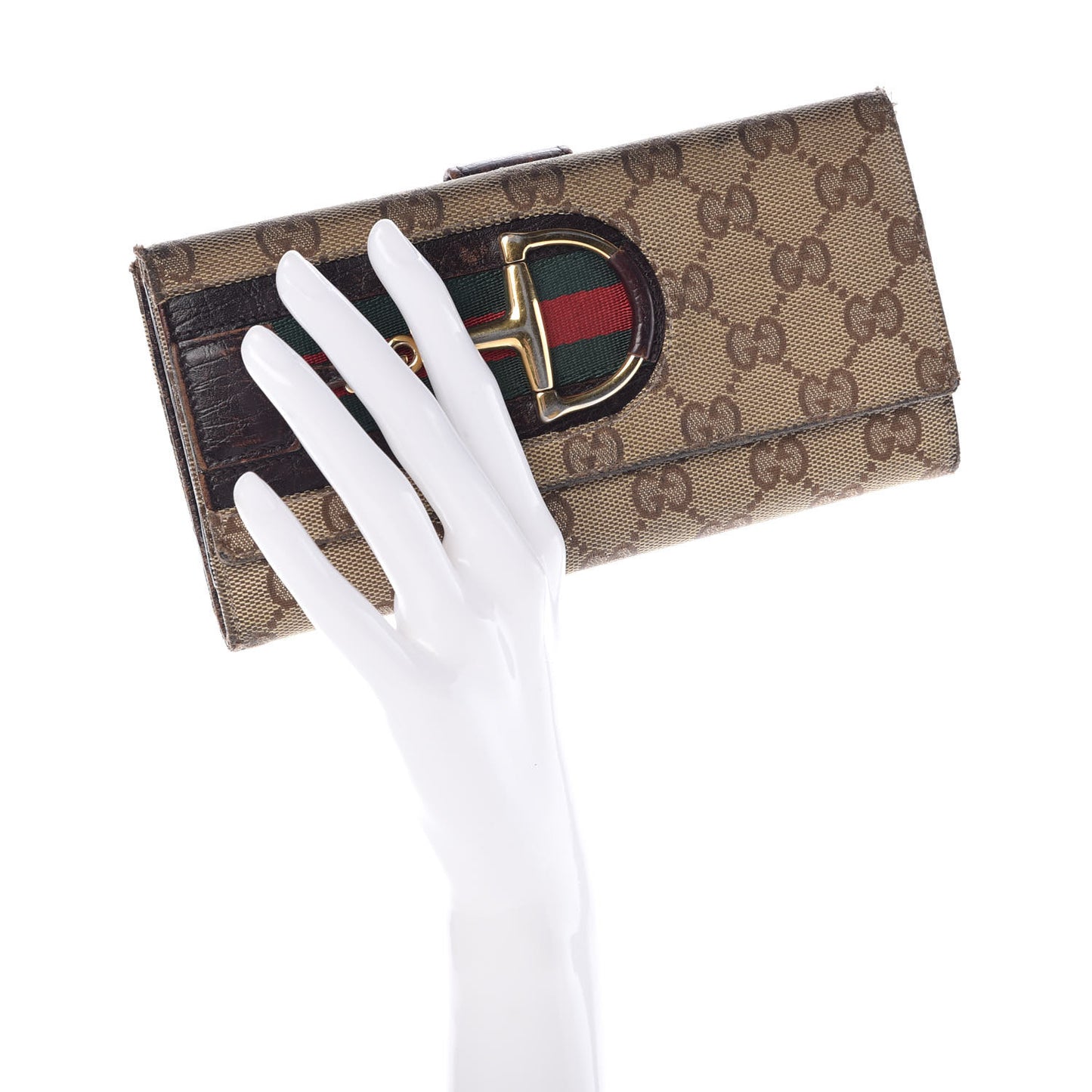 Monogram Hasler Continental Wallet Dark Brown