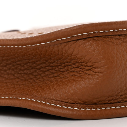 Hermes Taurillon Clemence Evelyne TPM Gold 9 of 13