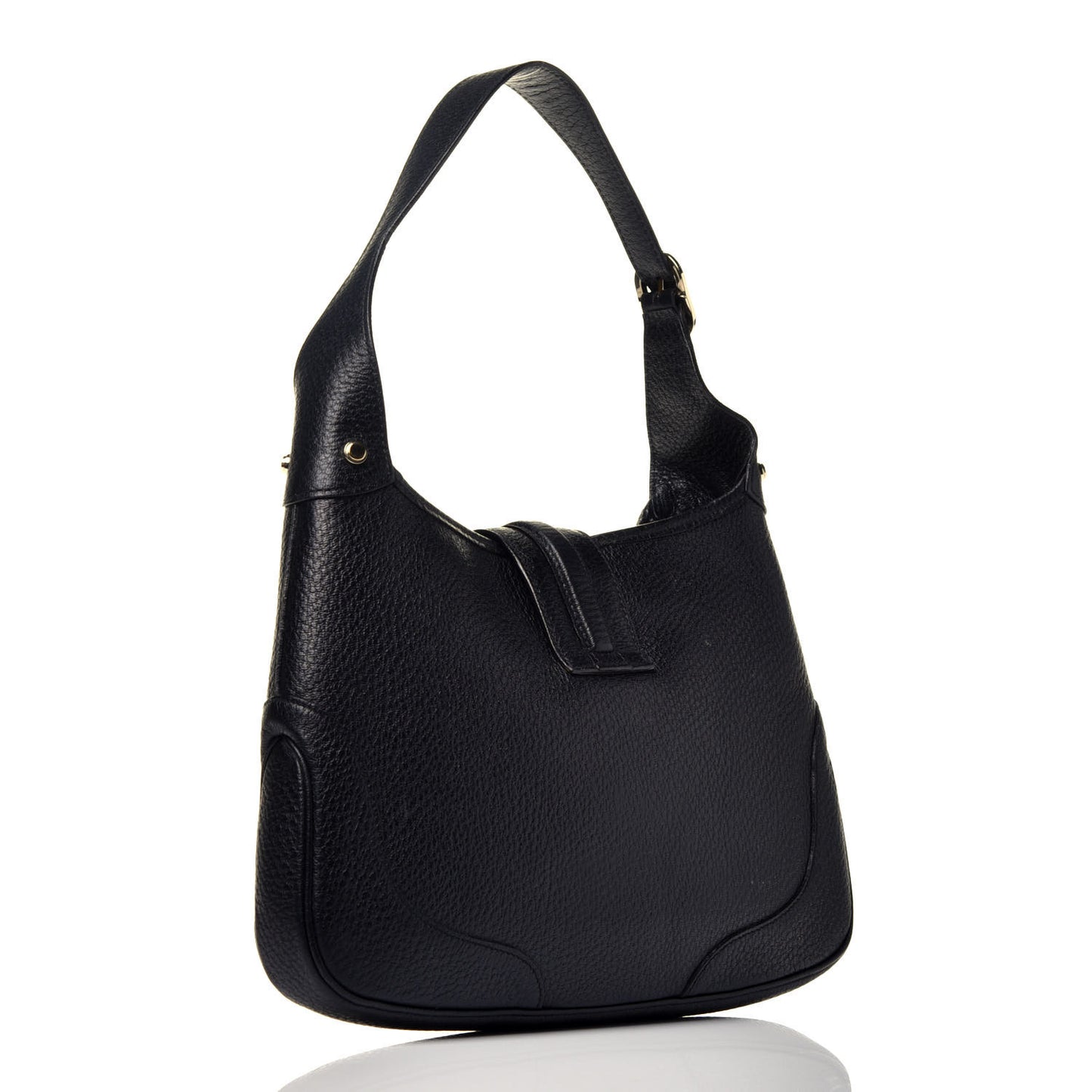 Calfskin Junco Small Hobo Black