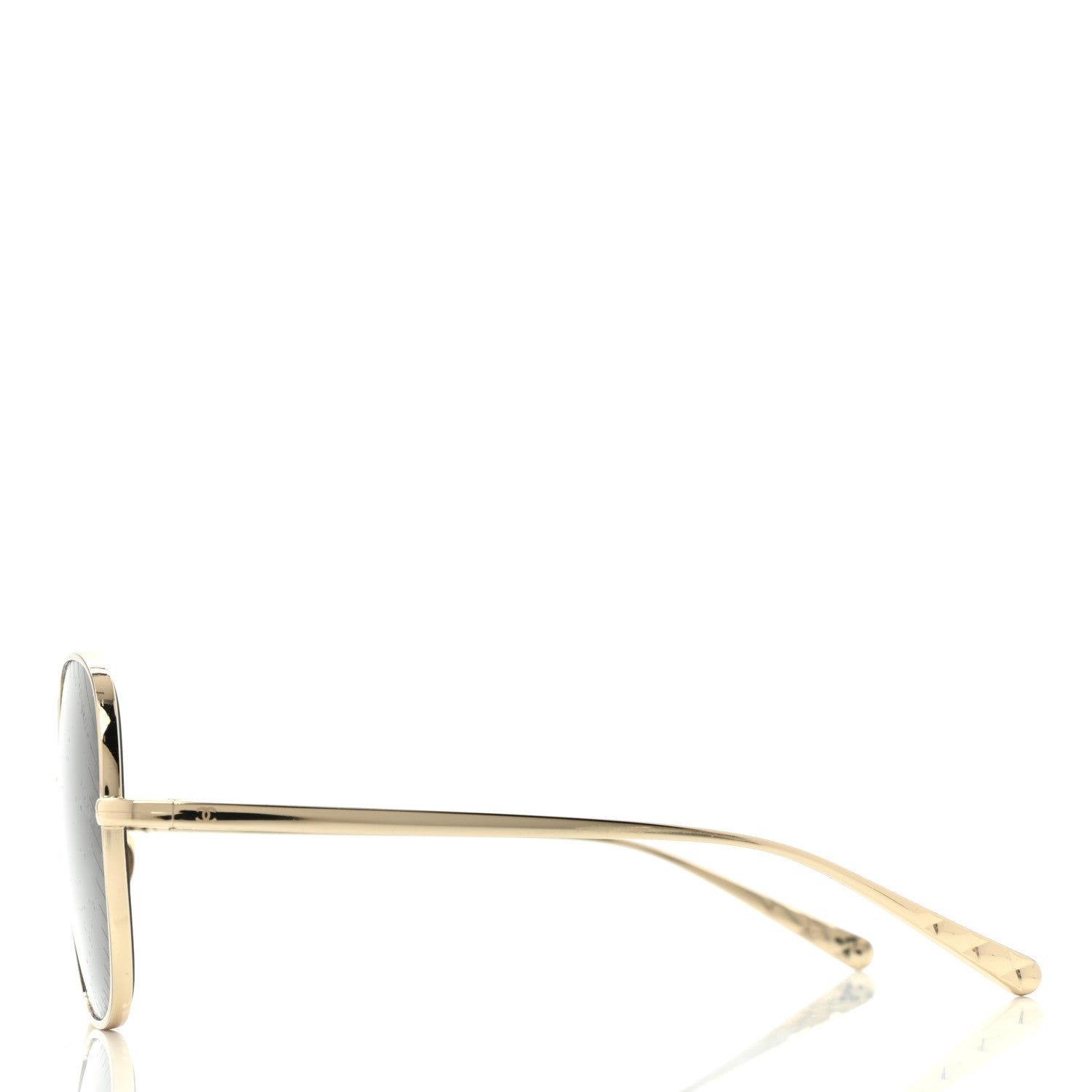 Chanel Square Sunglasses 4252 Gold 3 of 7