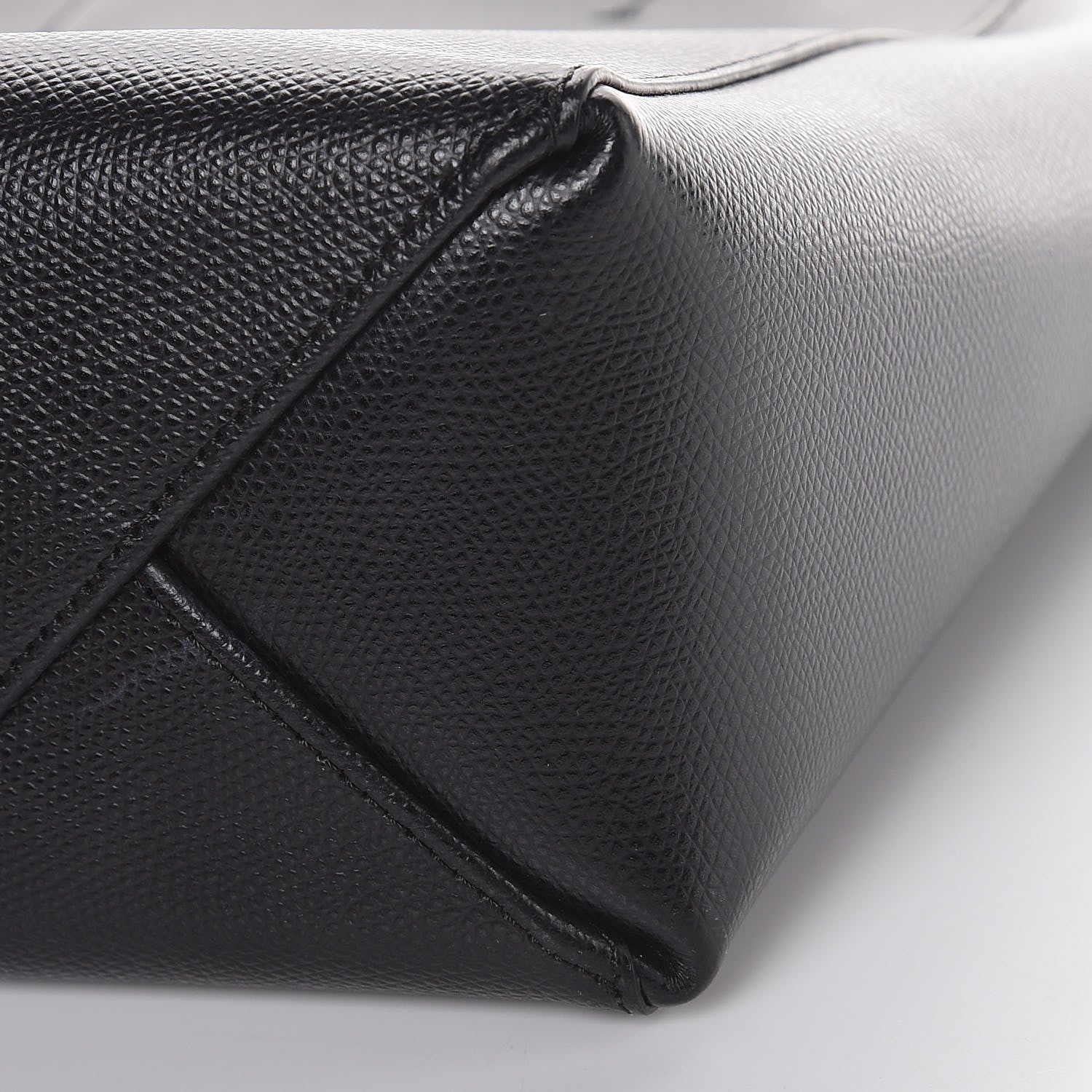 Celine Grained Calfskin Small Vertical Cabas Black 10 of 11