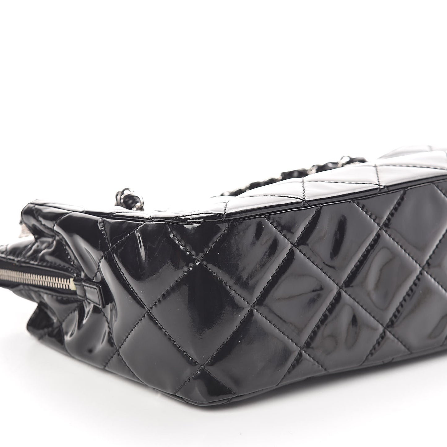 Vinyl Quilted In The Business Tote Black