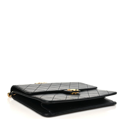 Chanel Lambskin Quilted Small Single Flap Bag Black 4 of 10