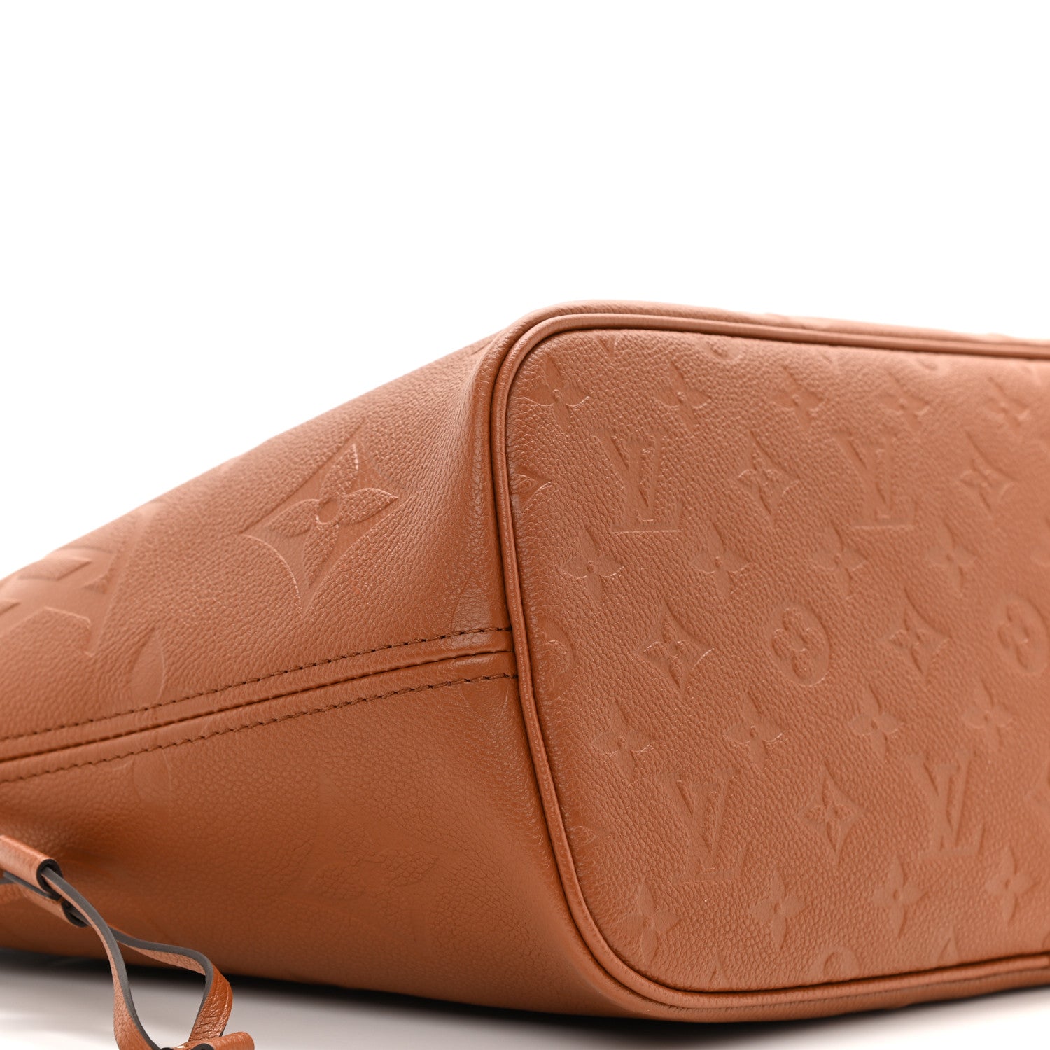 Louis Vuitton Empreinte Monogram Giant Neverfull MM Cognac 8 of 9